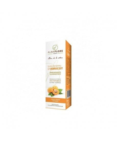 Almaflore Huile végétale de noyau d'abricot 50ML