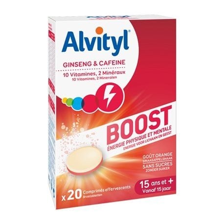 ALVITYL Tonus Boost effervassent 20 Comprimés