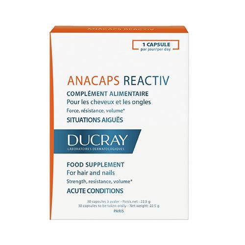 DUCRAY ANACAPS Réactiv CHEVEUX 30 capsules – Image 2