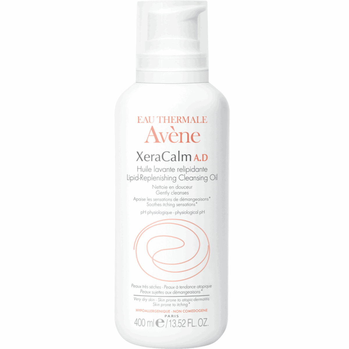 Avene XERACALM A.D Huile lavante relipidante 400ml – Image 2