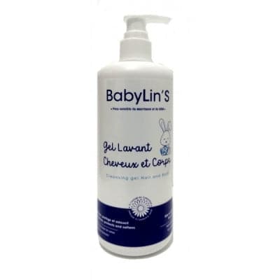 Babylin's gel lavant cheveux et corps 500ml (Emballages Deffectueux)