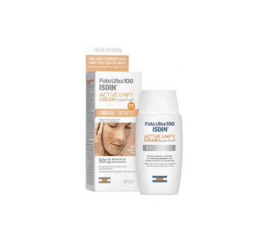 Isdin FotoUltra 100 Active Unify COLOR dépigmentant SPF 50+ – Image 3