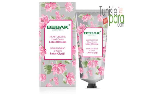 BEBAK Crème pour les mains  à l'extrait de fleur de lotus 60 ML