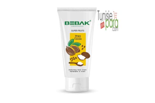 Bebak Crème pour les mains  - Extrait de cacao et de karité 40 ml