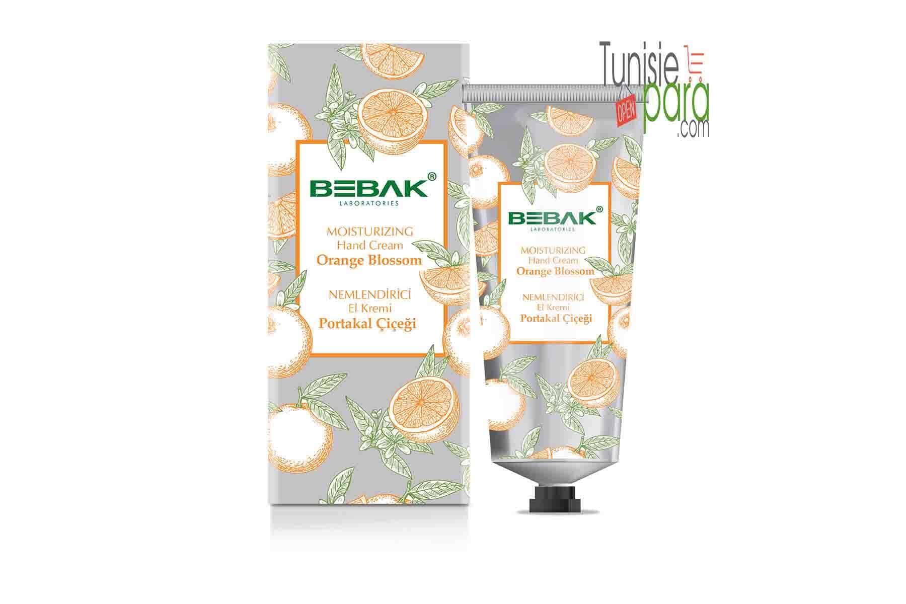 BEBAK Crème pour les mains à l'extrait de fleur d'oranger 60 ML