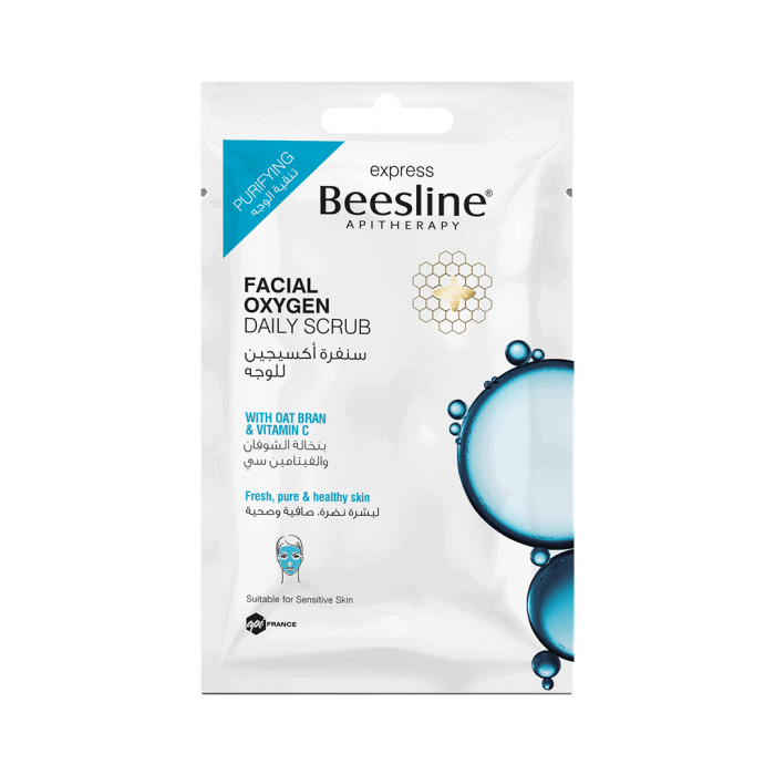 Beesline facial oxygen daily scrub 25g