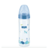 nuk biberon classique love 250 ml bleu 6-18m