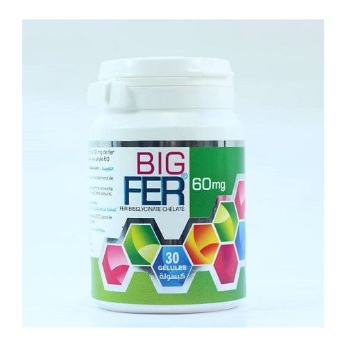 BigFer 60 mg 30 gélules – Image 2