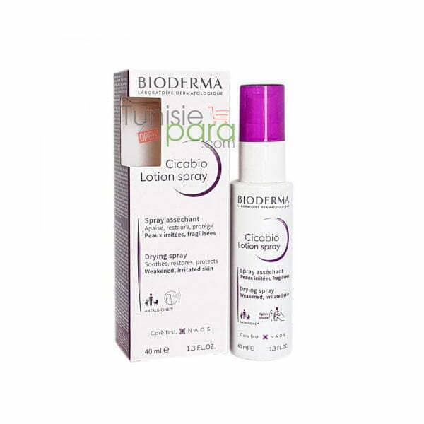 BIODERMA CICABIO LOTION SPRAY ASSECHANTE PEAUX IRRITEES 40ML