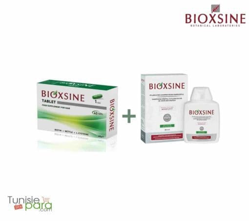 Bioxsine pack tablette 40 comprimes +bioxsine shampoing  forte 100 ml – Image 2