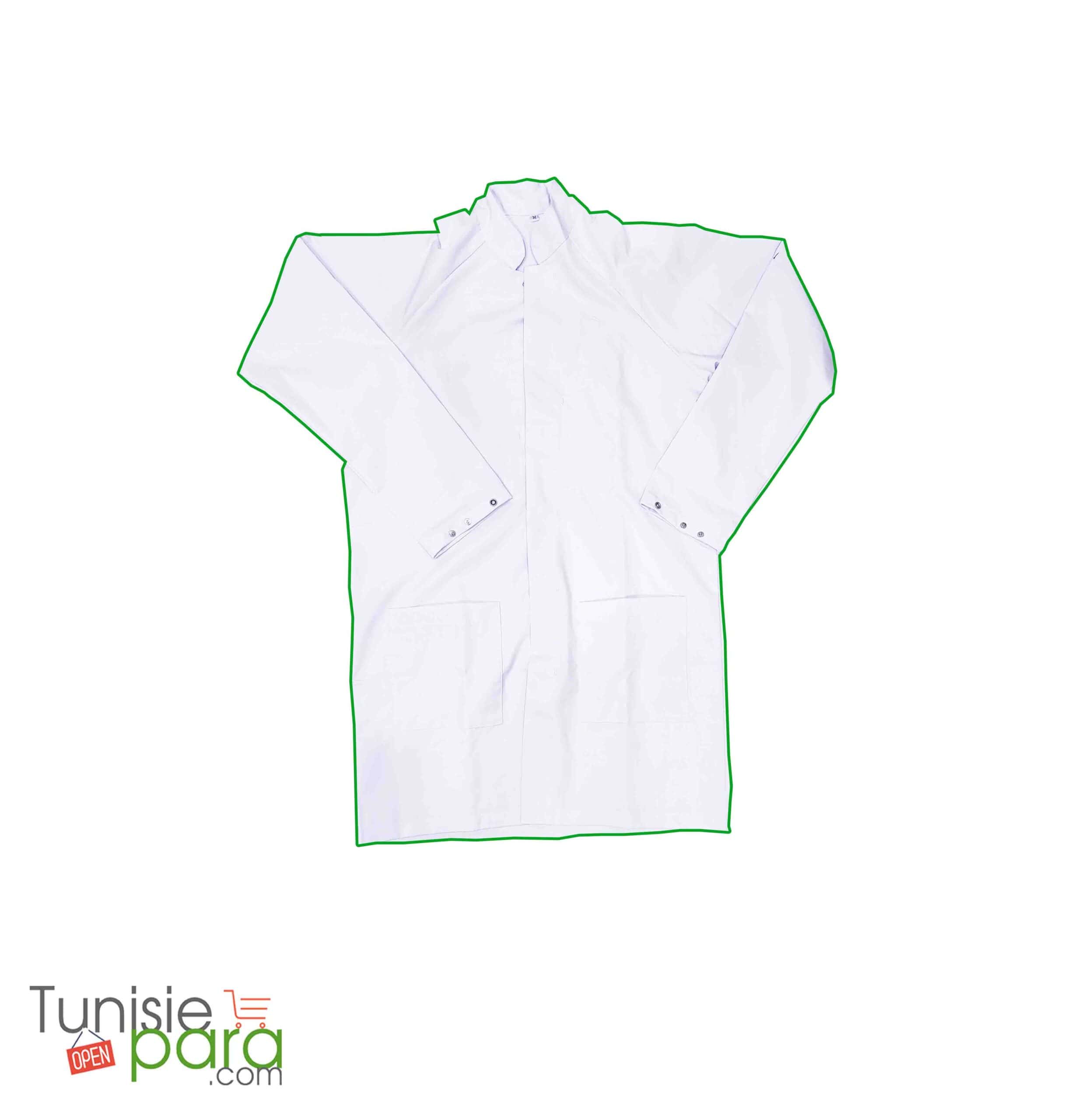 blouse medical manches longues