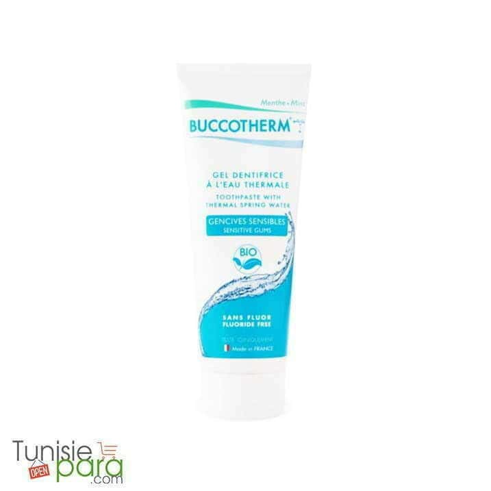 buccotherm Gel dentifrice Gencives Sensibles avec Fluor certifié BIO