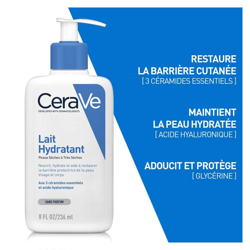 cerave lait hydratant flacon 236 ml – Image 2