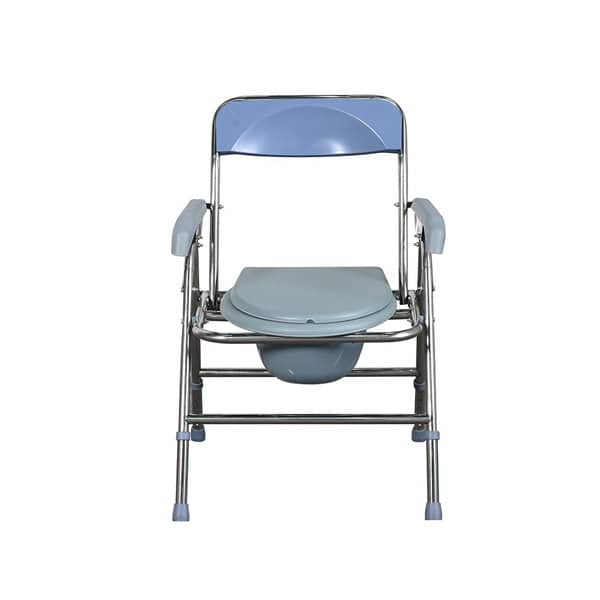 Chaise de toilette pliable matelassé 45Cm hauteur variable