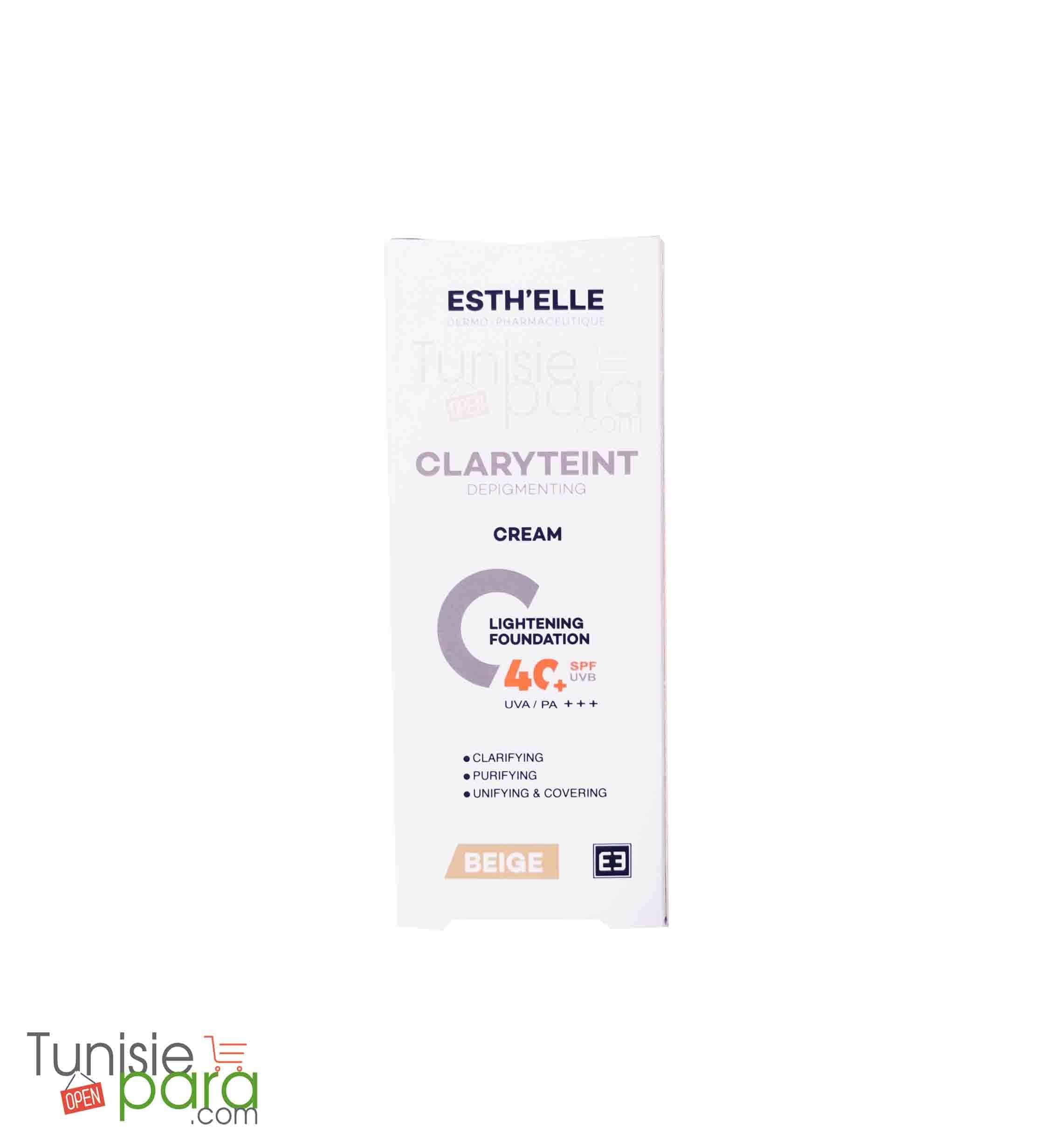 ESTH'ELLE claryteint ecran total beige