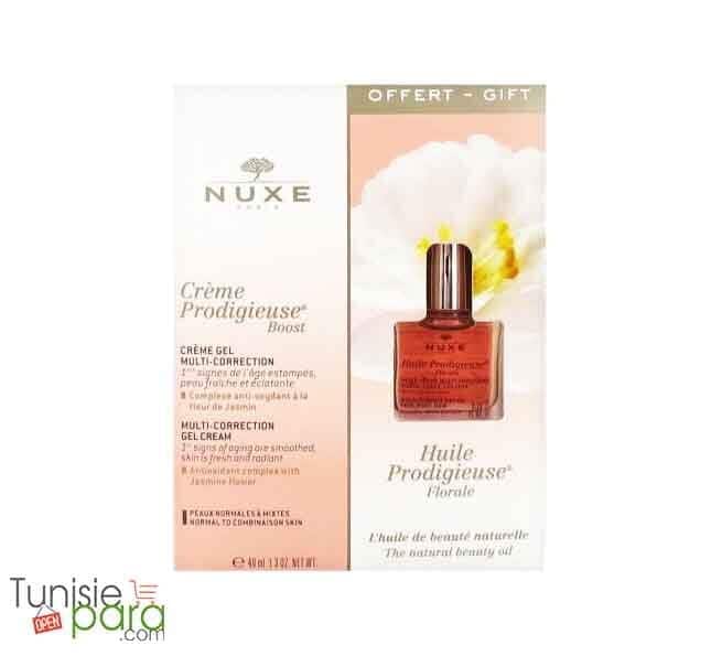 Nuxe Crème Boost  Prodigieuse Crème gel multi-correction Peau normale a mixte 40ml – Image 2