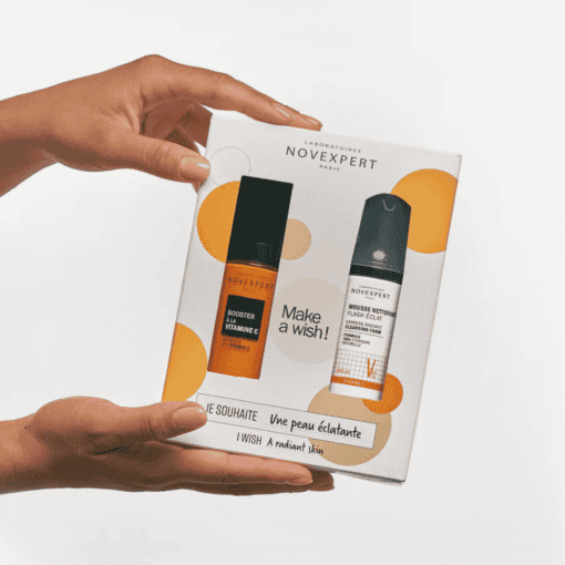 NOVEXPERT COFFRET SERUM BOOSTER A LA VITAMINE C+MOUSSE FLASH ECLAT 40ML – Image 2