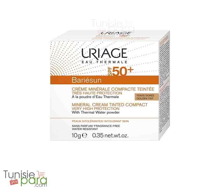 URIAGE BARIÉSUN Crème Minérale Compacte Teintée Dorée SPF50+