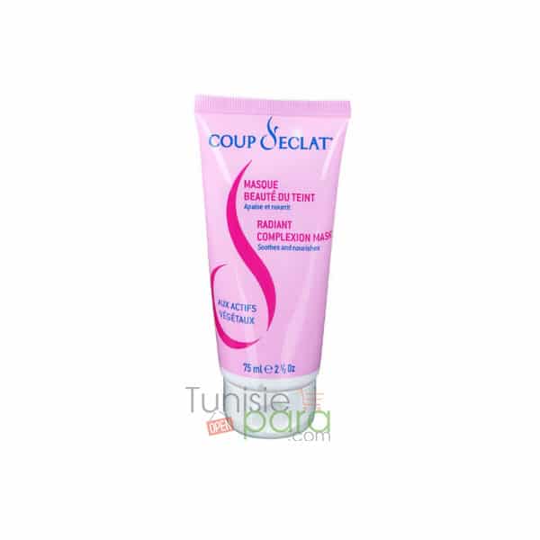 COUP D'ECLAT MASQUE DE BEAUTE DU TEINT AUX ACTIFS VEGETAUX 75ML