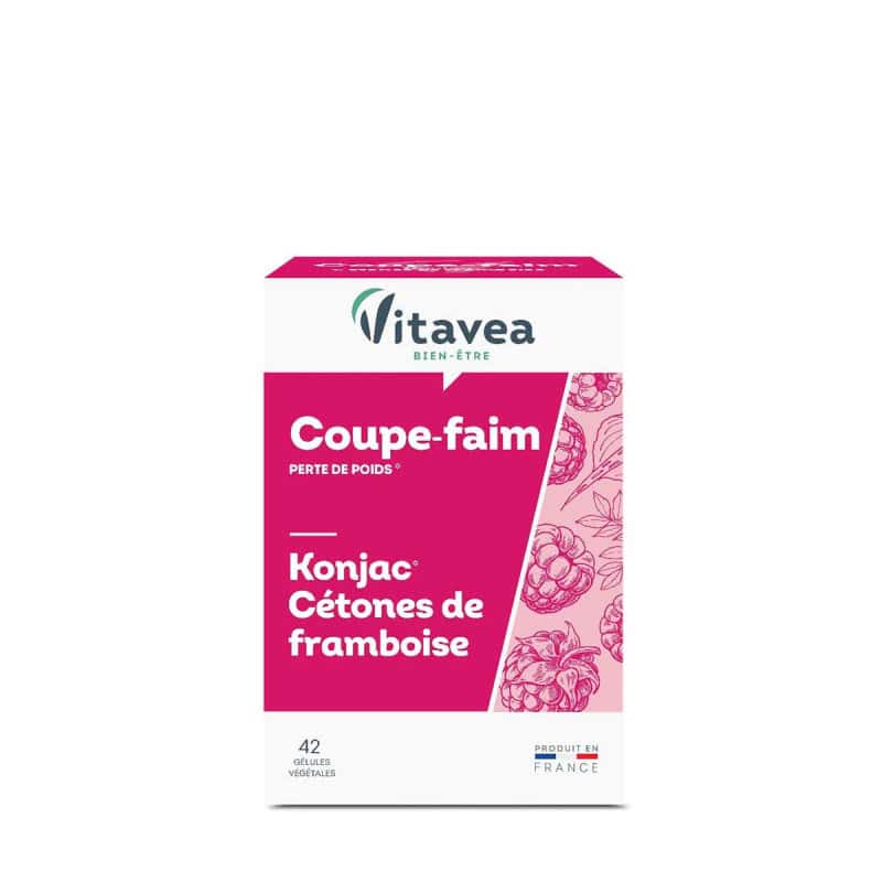 vitavea coupe faim Konjac cétones de framboise