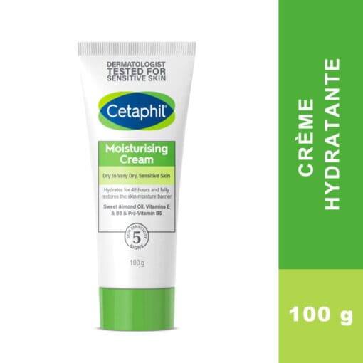 Cetaphil Crème Hydratante Peaux Sèches - Peaux Sensibles 100 gr