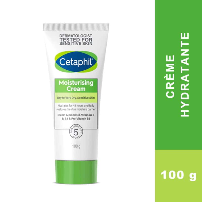 Cetaphil Crème Hydratante Peaux Sèches - Peaux Sensibles 100 gr