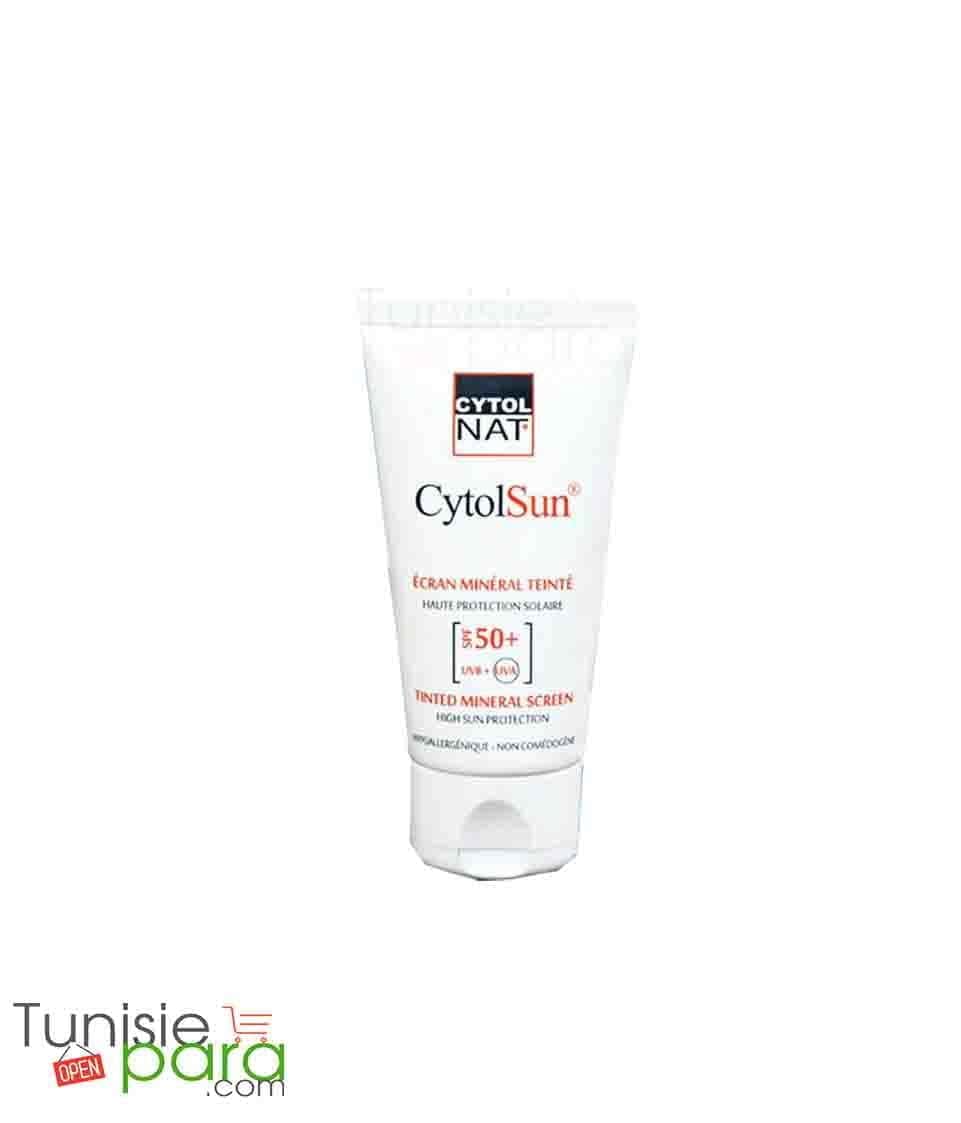 Cytolsun ecran  Mineral teinte spf50+beige naturel n01