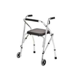 DÉAMBULATEUR A DEUX ROUES AVEC ASSISE