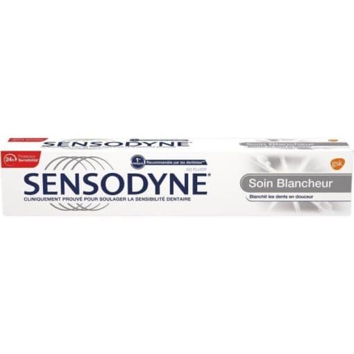 Sensodyne Dentifrice soin blancheur 75 ml