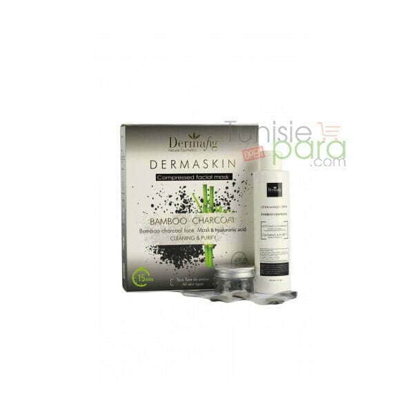 Dermafig dermaskin pack masques nettoyant purifiant bamboo charcoal *15