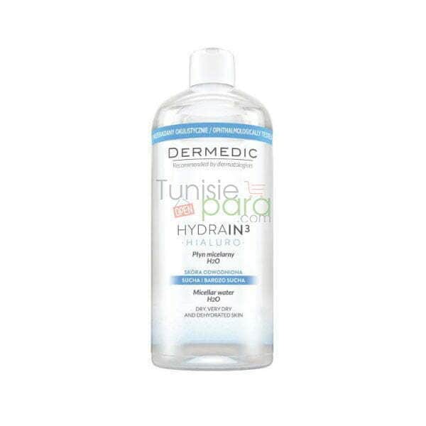 Dermedic hydrain 3 eau micellaire 500 ml