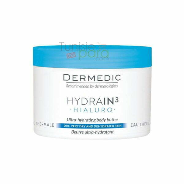 Dermedic hydrain 3 hialuro beurre ultra hydratant 225ml (date d'expiration 02/2025)