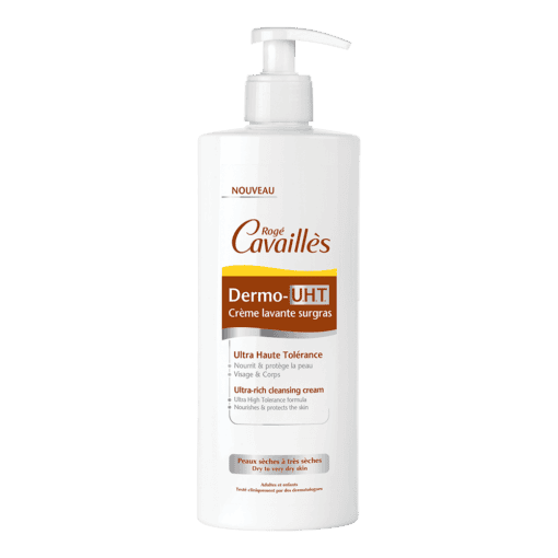 Rogé Cavaillès Dermo-U.H.T. Crème lavante surgras 500ml – Image 2