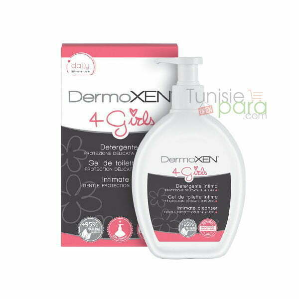 Dermoxen gel de toilette intime 4 girls 125ml (Emballage défectueux )