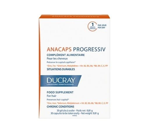 ANACAPS Progressiv CHEVEUX 30 capsules