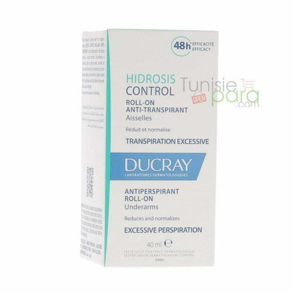 Ducray Hidrosis Control Roll-On Anti-Transpirant Aisselles 40 ml