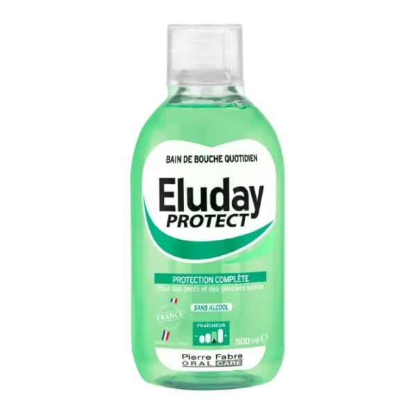 elgydium eluday protect bain de bouche 500ml