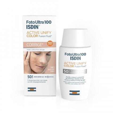 Isdin FotoUltra 100 Active Unify COLOR dépigmentant SPF 50+ – Image 2