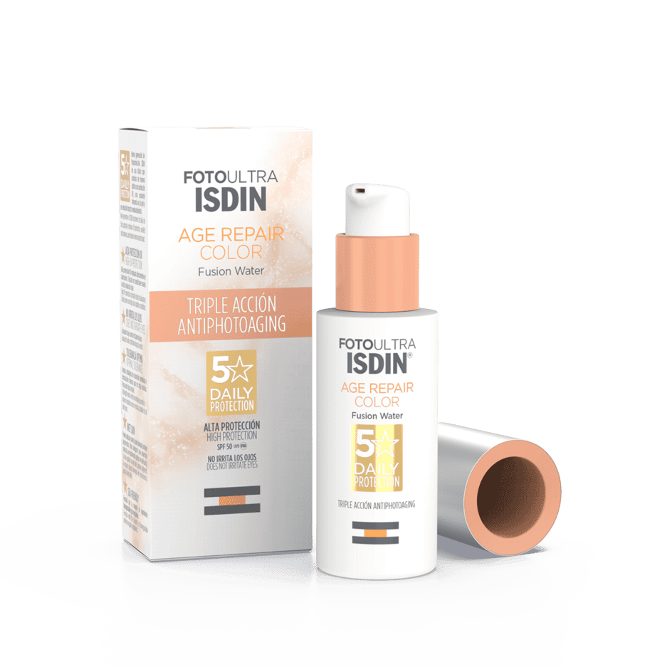 ISDIN écran solaire Age Repair color fusion water SPF 50+ 50 ml – Image 2