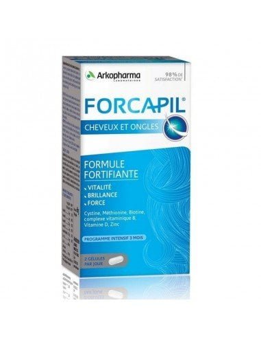 Forcapil cheveux et ongles 180 gelules – Image 2