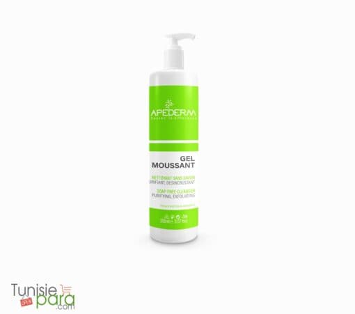 APEDERM gel moussant peaux mixte a grasse 250ml