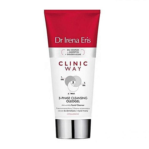CLINIC WAY Oléo-gel anti-rides purifiant triphasé pour nettoyer et démaquiller le visage