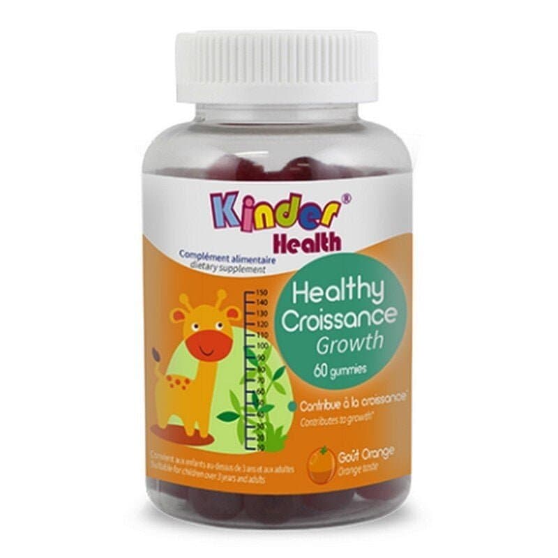 Kinder Health Healthy Croissance Goût Orange Kinder Health B/60 gommes