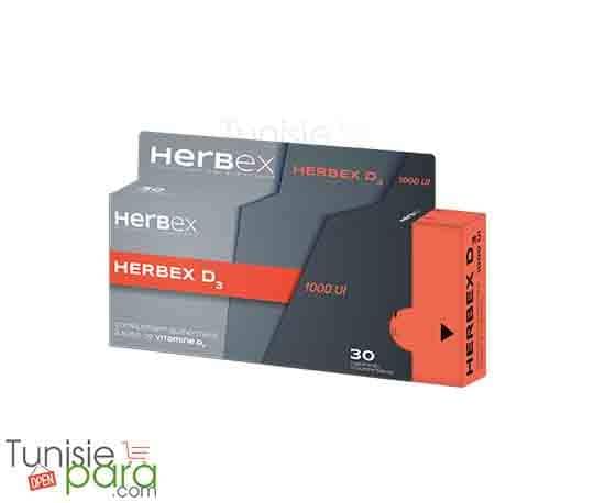 HERBEX D3 1000UI