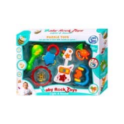 set des hochets pour bebe a partir de 3 mois .