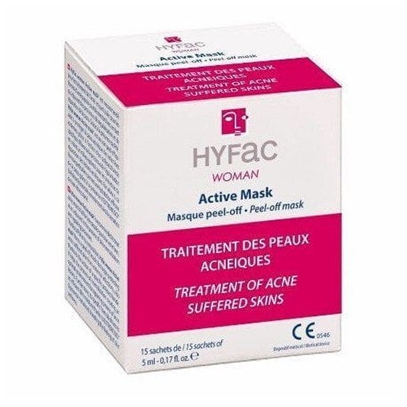 HYFAC WOMEN ACTIVE MASK 15 SACHETS