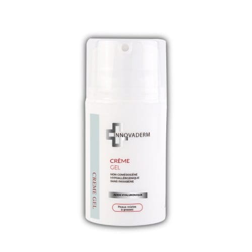 INNOVADERM creme legere acide hyaluronique peau mixte a grasse spf20 50ml – Image 2