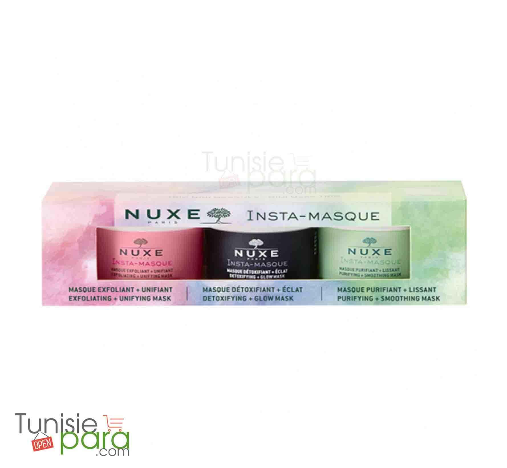 Nuxe Insta-Masque Coffret Trio de masques visage 3*15ml