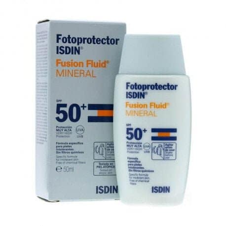 ISDIN ÉCRAN SOLAIRE FUSION FLUIDE MINÉRAL SPF 50+, 50 ML – Image 2