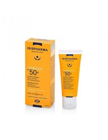 ISISPHARMA UVEBLOCK 50+ Fluide invisible – Image 2
